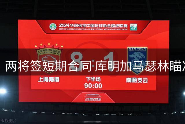 两将签短期合同 库明加马瑟林瞄准2027年自由市场